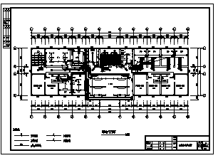 2000平米某局部五层办公楼电气施工cad图(含电气照明、防雷与电气接地系统设计)-图二