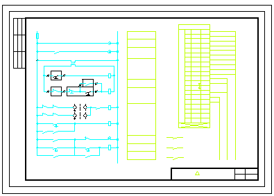 98ZD701中南标准电气cad施工设计图集_图1