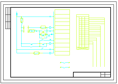 98ZD701中南标准电气cad施工设计图集-图二