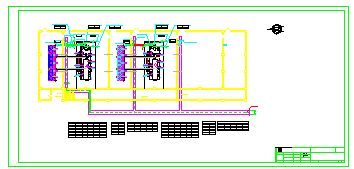 220KV变电站铺设cad电气施工图纸_图1