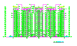某高档住宅楼建筑CAD设计图-图一