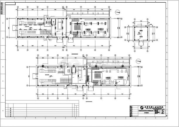 某商业仓库电气系统方案设计施工CAD图纸-图二