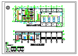 某工业园变配电中心cad套图-图二