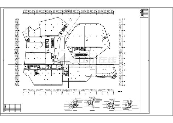 某四层博物馆全套智能化系统方案设计施工CAD图纸-图一