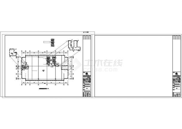 某新建四号楼电气系统方案设计施工CAD图纸-图一