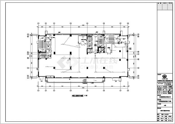 某新建四号楼电气系统方案设计施工CAD图纸-图二