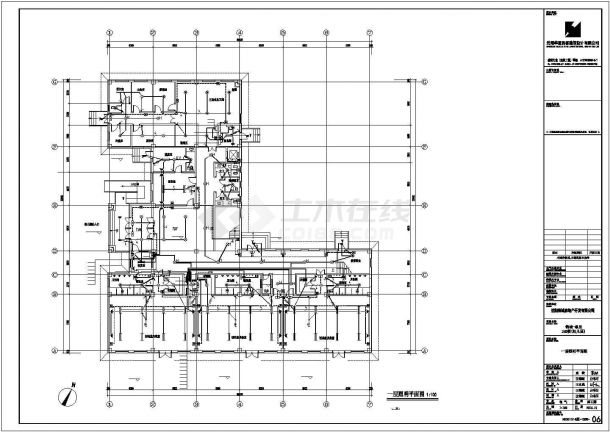 某地区幼儿园电气系统方案设计施工CAD图纸-图二