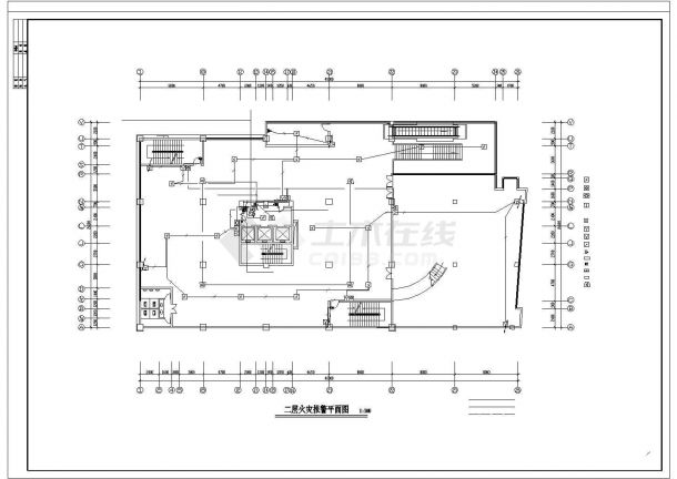 某单位建筑电气系统设计施工CAD图纸-图一