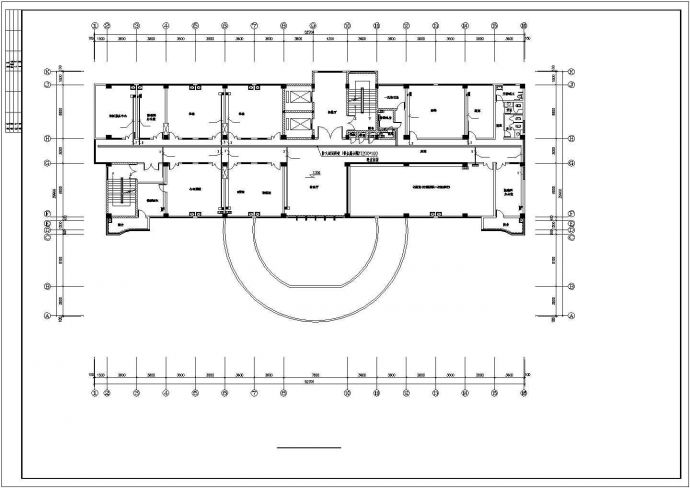 某八层综合医疗机构全套电气系统设计施工CAD图纸_图1