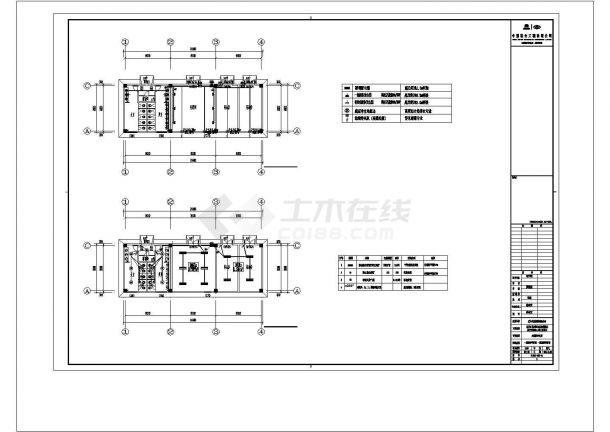 某航空货运站处置作业用房建筑电气系统设计施工CAD图纸-图二