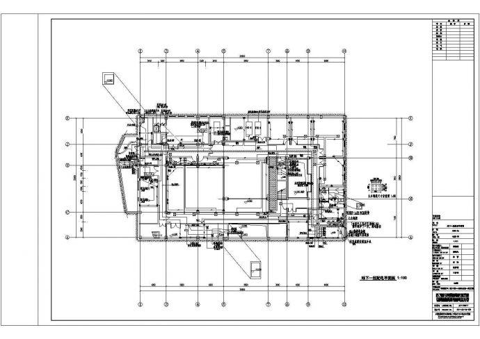 某地区窨子屋改造项目电气系统设计施工CAD图纸_图1