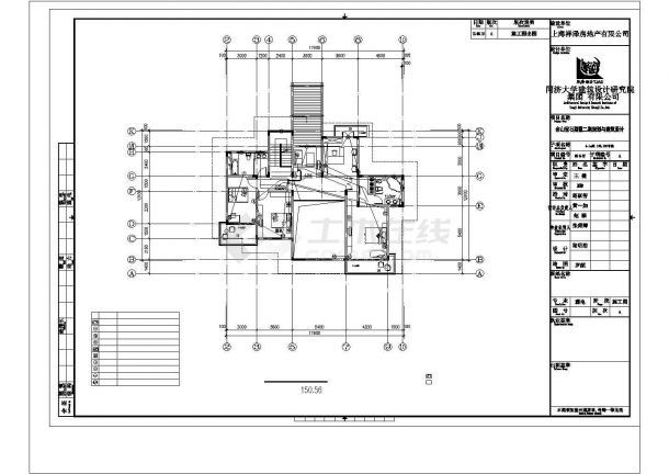 某地区普通住宅建筑弱电设计施工CAD图纸-图二