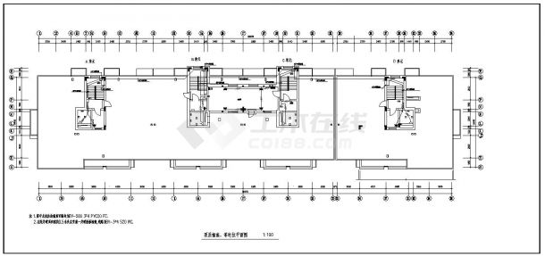 12层住宅8项电气设计内容施工图（包括宽带网系统可视对讲系统）-图一