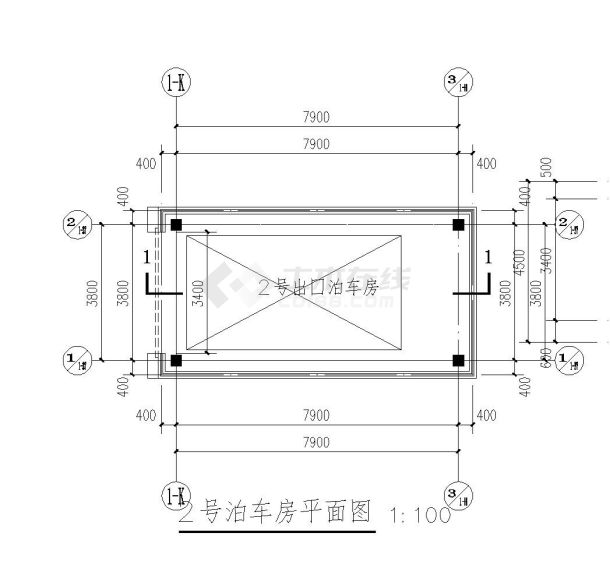 贵州地下停车场改造设计施工建设项目图纸-图一