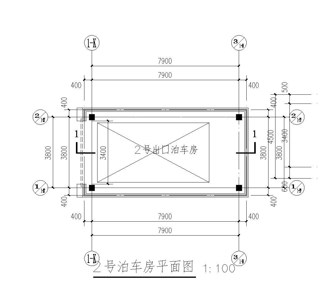 贵州地下停车场改造设计施工建设项目图纸