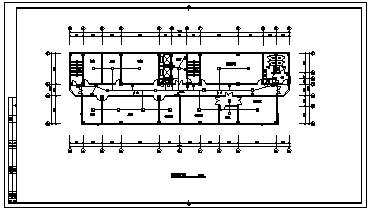 某地上九层地下一层单位办公大楼电气施工cad图(含火灾报警设计)-图二