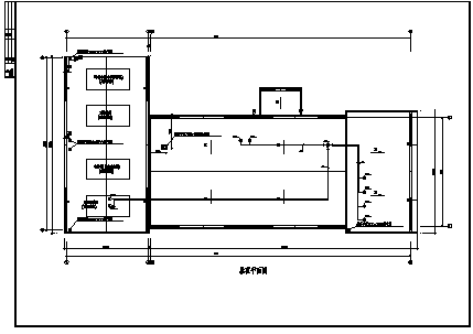 某二层美企办公楼全套电气施工cad图(含电力，照明，火灾报警及消防联动系统设计)-图一