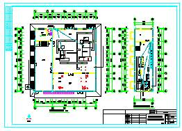 某锅炉房电气设计CAD施工图纸-图二