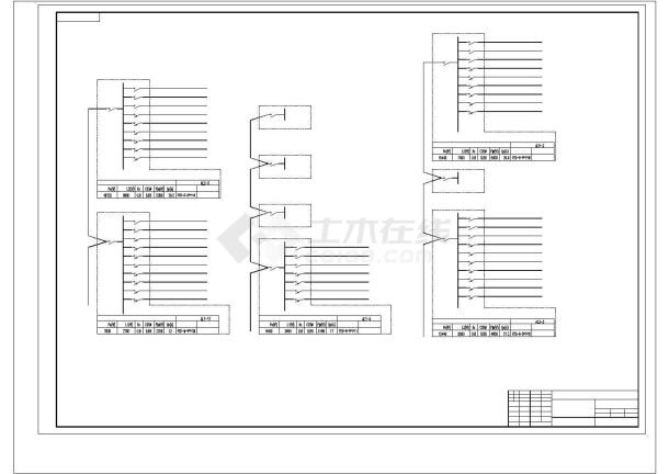 8500㎡五层办公楼全套电气设计施工CAD图纸-图二