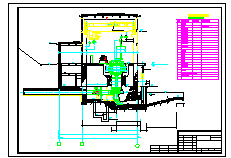 一级水电站全套cad设计图纸_图1
