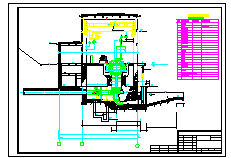 一级水电站全套cad设计图纸