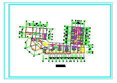 某酒店方案建筑设计CAD图纸-图二