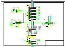 某小区整套照明系统控制设计施工cad图纸_图1