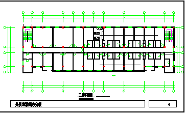 某小型办公楼建筑设计CAD施图纸-图一