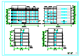 某综合办公商业楼建筑CAD设计施工图-图一