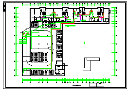 某地综合楼全套弱电cad施工设计图-图二