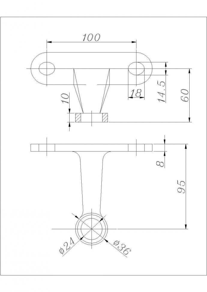 某肋驳爪系列CAD全套构造图_图1