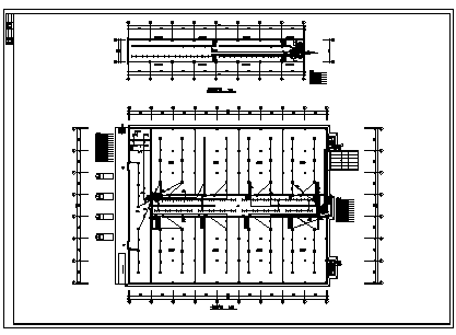 某地上一层带地下一层物流中心冷库电气施工cad图(含照明配电，接地防雷系统设计)_图1