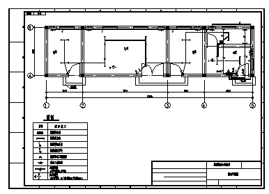 某公司杂品库电气设计cad图(含配电平面图)-图二