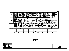 某市二层制剂厂综合仓库电气施工cad图(含质检中心和仓库动力、照明设计)-图一