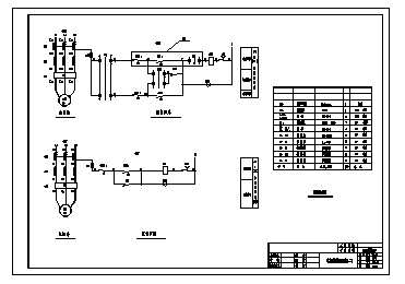 某泵站及换热器站电气设计cad图(含动力，照明设计)_图1