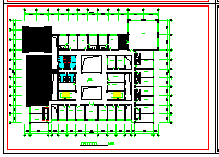 民居式客栈建筑初步设计cad图_图1
