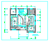 某别墅室内装修CAD设计施工全套图纸-图二