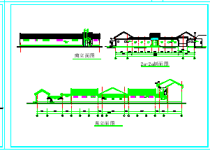 北京四合院全套建筑CAD施工图纸_图1