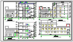 宾馆全套CAD设计建筑施工图-图一
