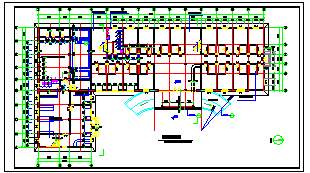 宾馆全套CAD设计建筑施工图-图二
