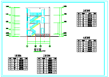 超级实用的全套三层建筑CAD设计图-图二