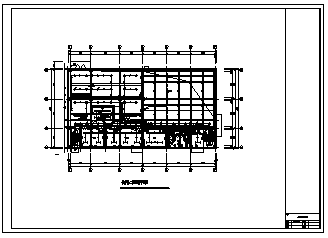 某二层锅炉房电气施工cad图(含动力，照明配电，防雷与接地系统设计)-图一