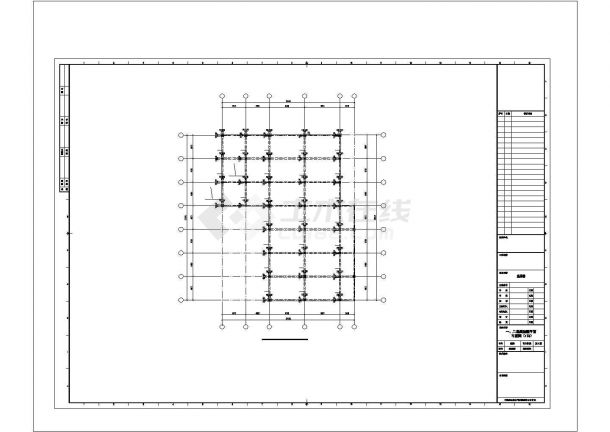某六层教学楼结构加固设计图（共21张图）-图二