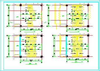 大型建材商场CAD建筑设计图纸