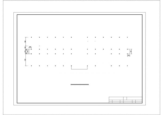 多层办公楼单体工程设计建筑结构施工图，共十张_图1
