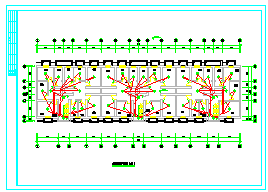 多层住宅楼全套电气CAD平面设计图纸_图1
