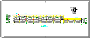 二层大型商业楼CAD建筑施工设计图纸