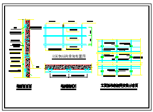 干挂石材节点cad设计图