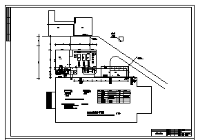 某芯片封装车间电气施工cad图(含动力设备平面图)-图一