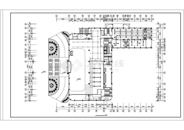 某城市行政办公大楼VRV变频空调项目设计施工CAD图纸-图一